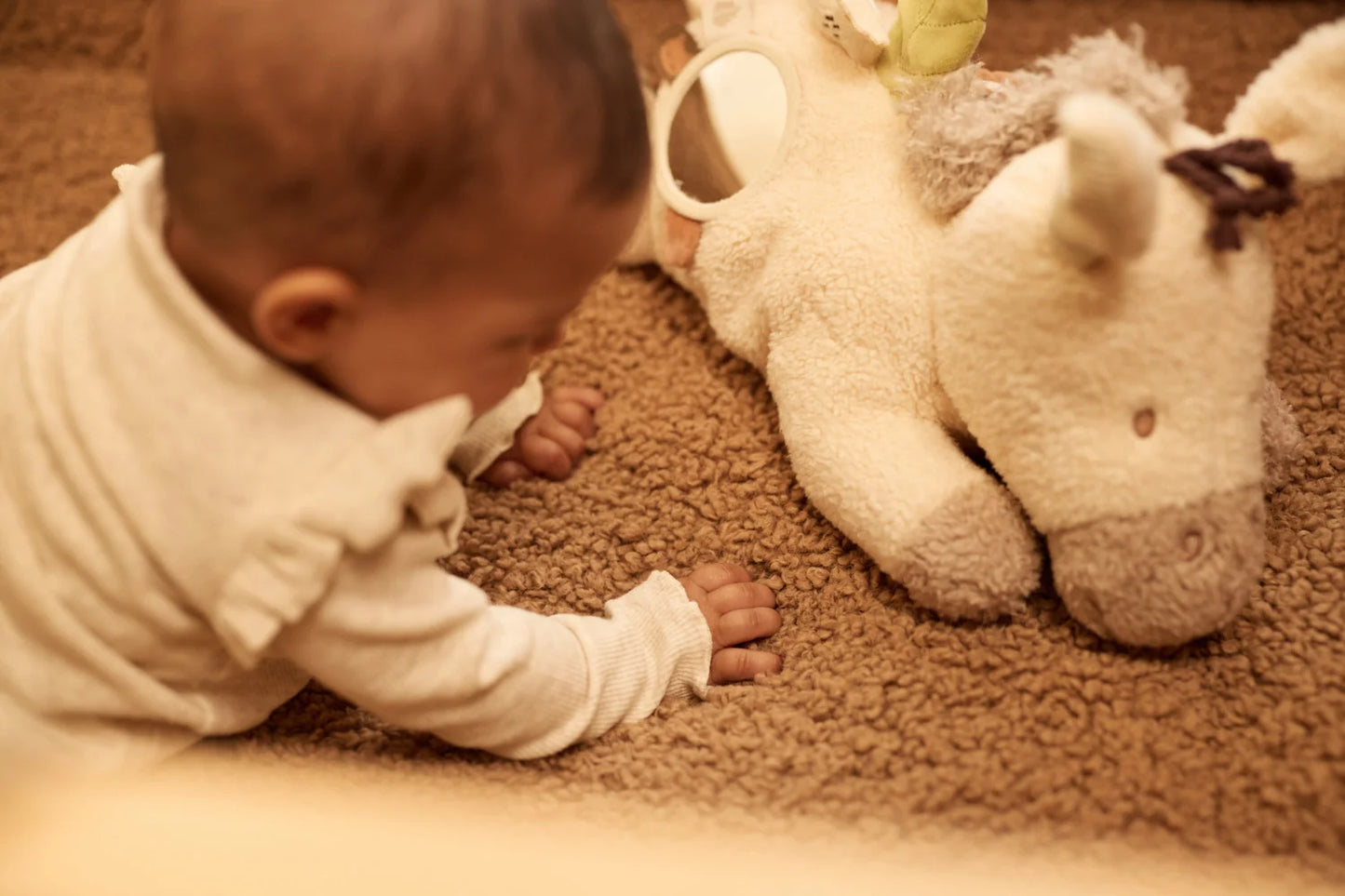 Jollein - activiteitenknuffel Barn Buddies - Donkey Dinky