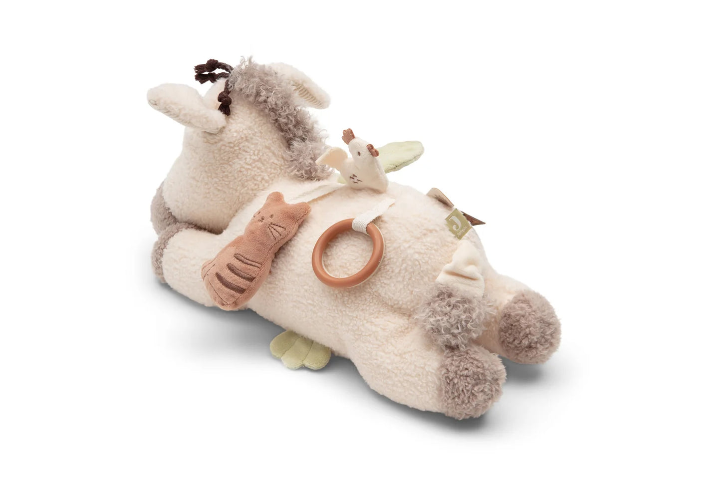 Jollein - activiteitenknuffel Barn Buddies - Donkey Dinky