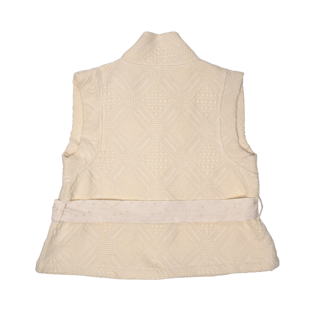 Gilet Amanta ~ woven structure