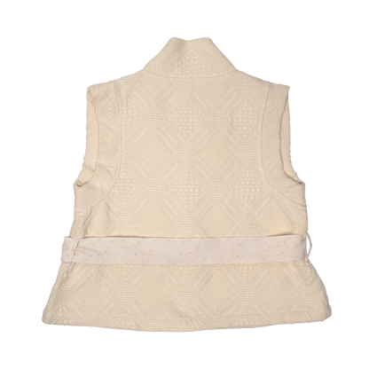 Gilet Amanta ~ woven structure