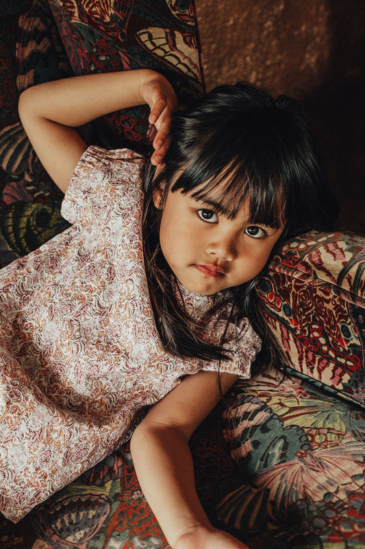 Baje Studio - flower top Victoria - lilac