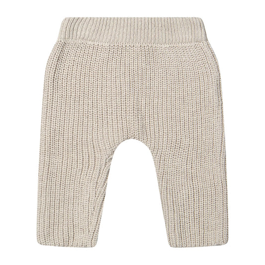 Two You Label - knitted baby pants Billy - oat