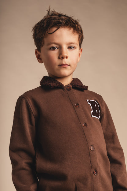 Baje Studio - blouse Bai - brown dark