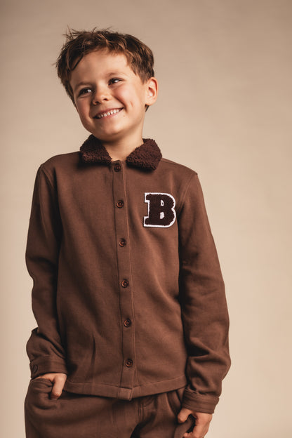 Baje Studio - blouse Bai - brown dark