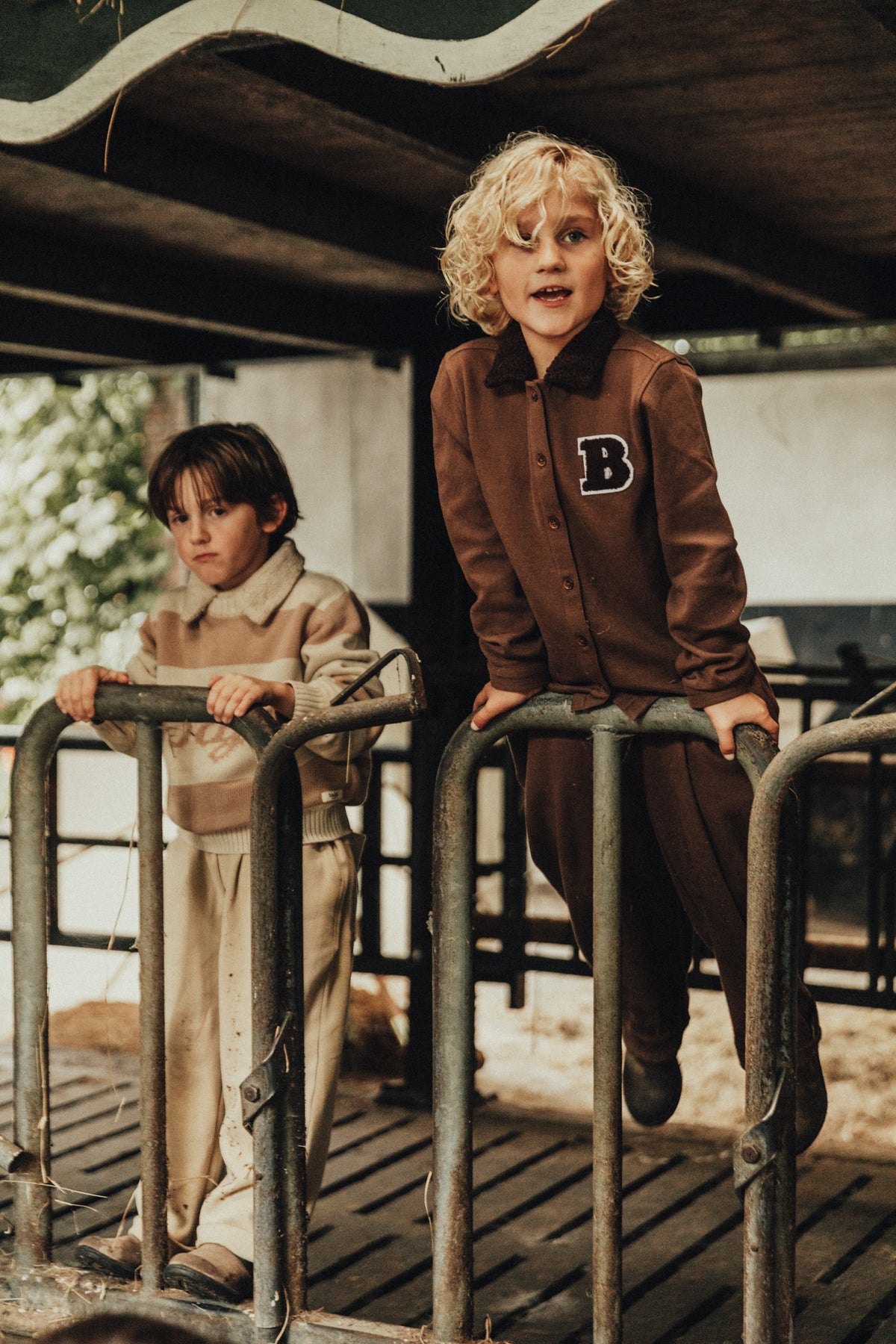Baje Studio - blouse Bai - brown dark