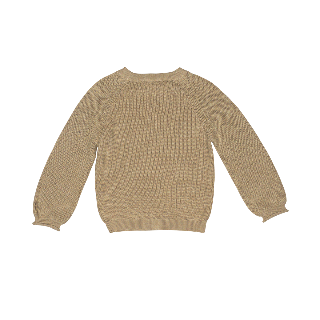 Knitted sweater Bendigo ~ sand