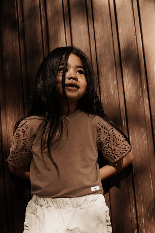 Baje Studio - top Bless - brown coconut