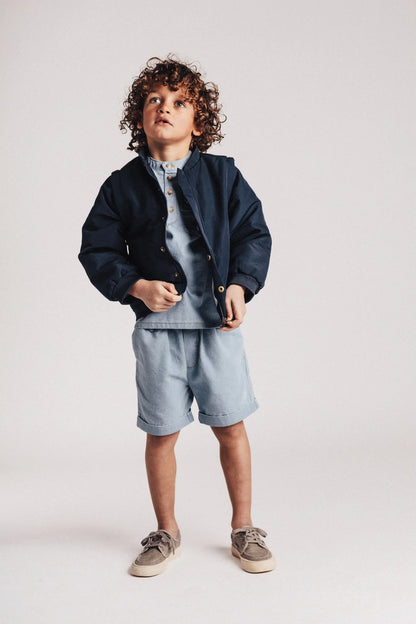 Baje Studio - jacket Montel - blue dark