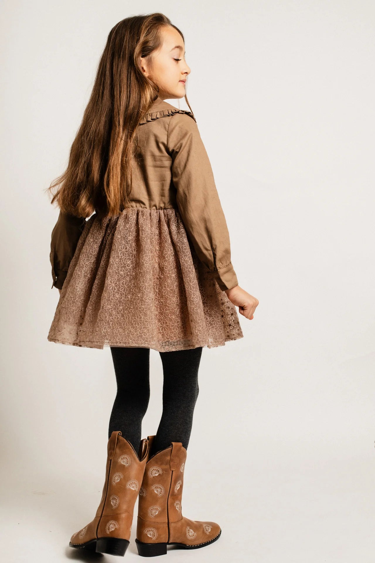 Baje Studio - dress Bowil - brown cacao