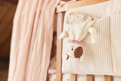 Jollein - boxopbergzak organizer cloudy rib - Oatmeal