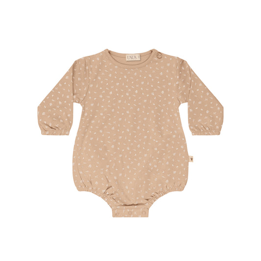 UAUA - bubble romper - rosa flora