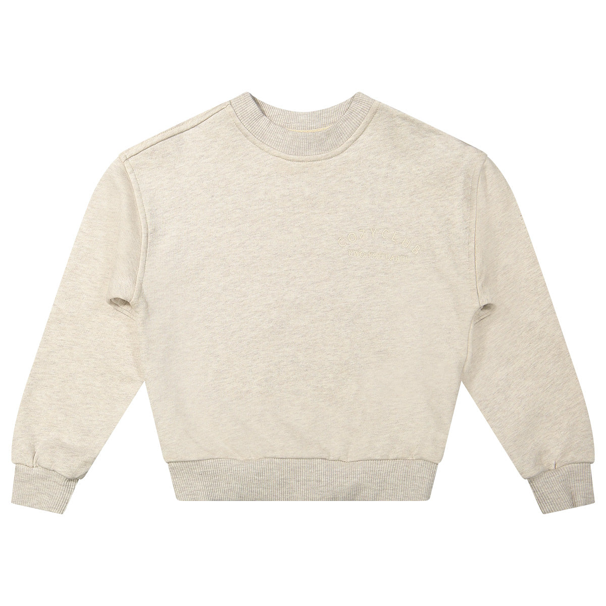 Two You Label - Cozy Club sweater - oat