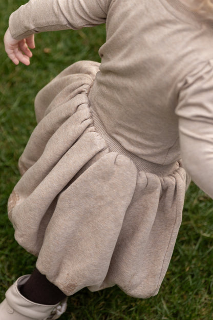 Baje Studio - balloon skirt Vlori - taupe light