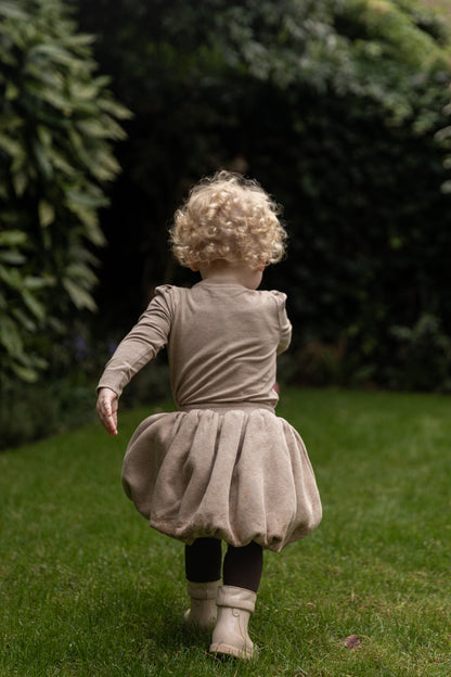Baje Studio - balloon skirt Vlori - taupe light