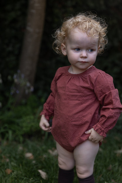 Lil'Atelier - jacquard woven body Nopa - mahogany