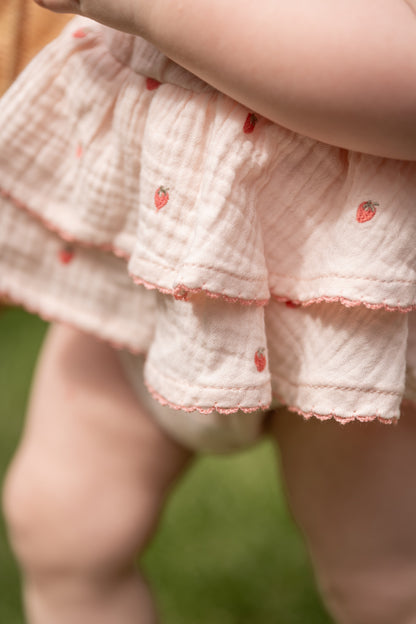 Lil'Atelier - muslin suit strawberry's - morganite pink