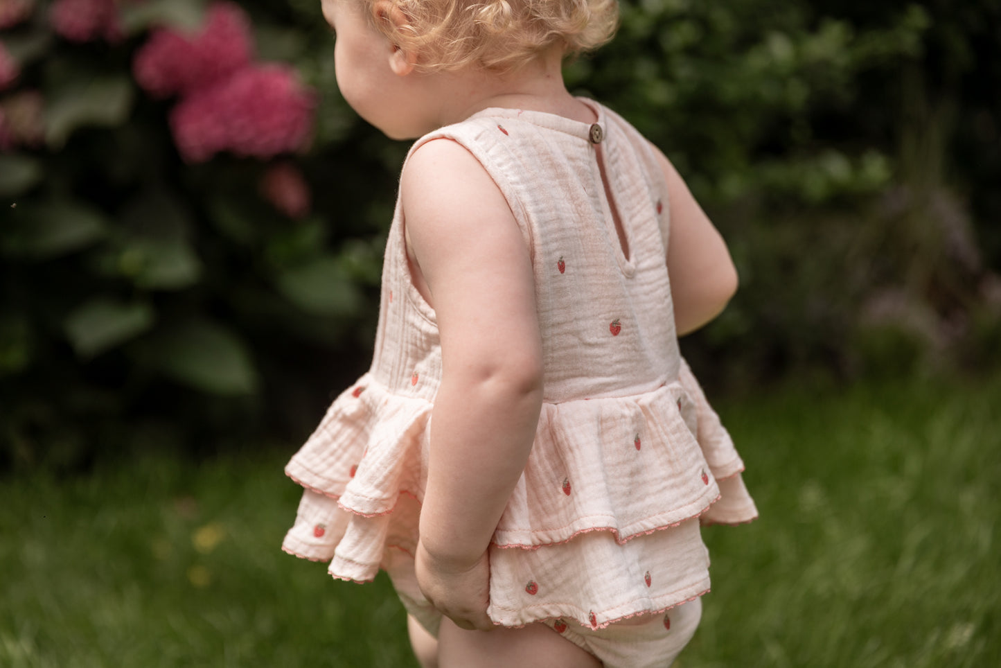 Lil'Atelier - muslin suit strawberry's - morganite pink