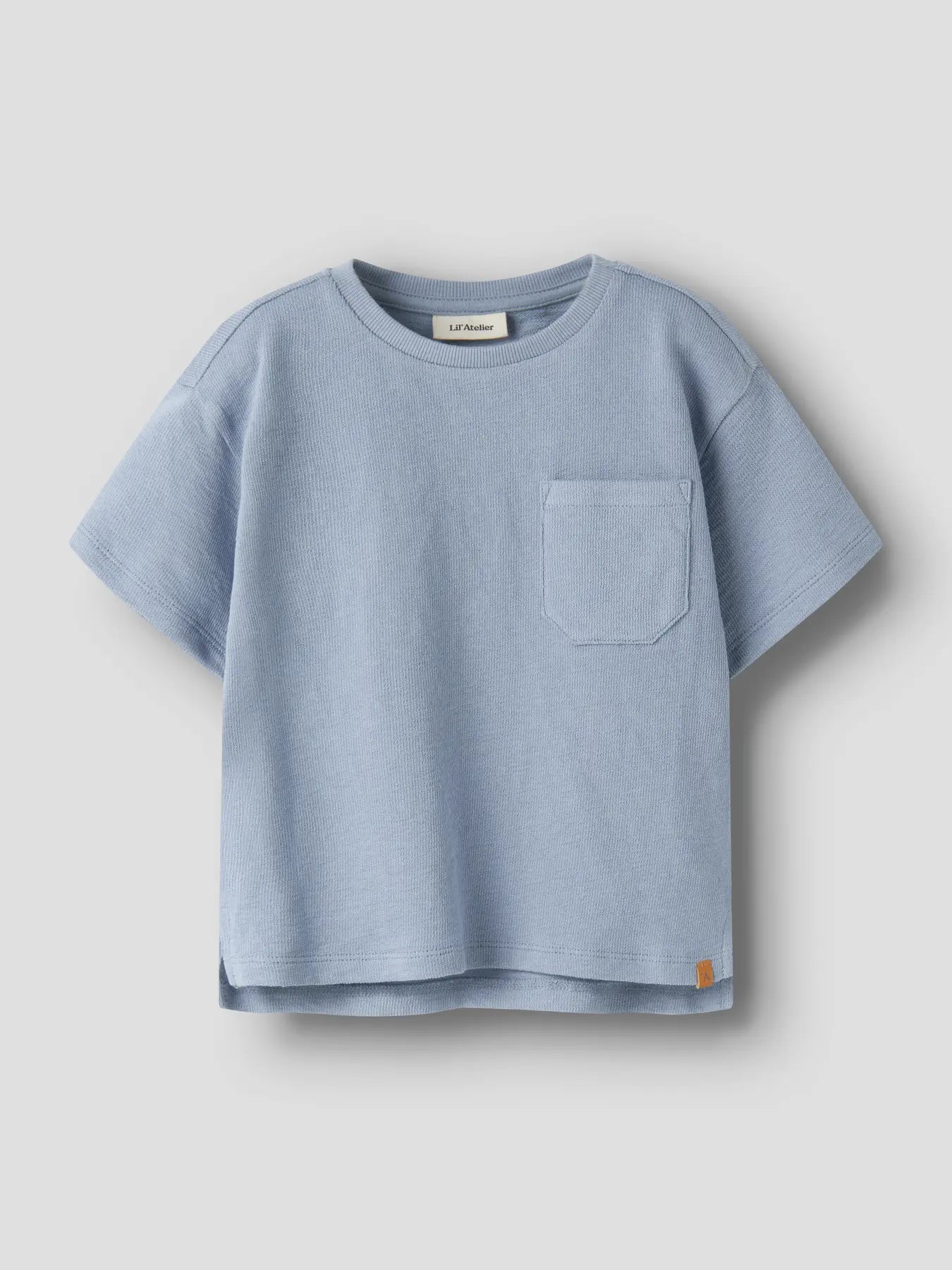 Lil'Atelier - shortsleeve Dias - dusty blue