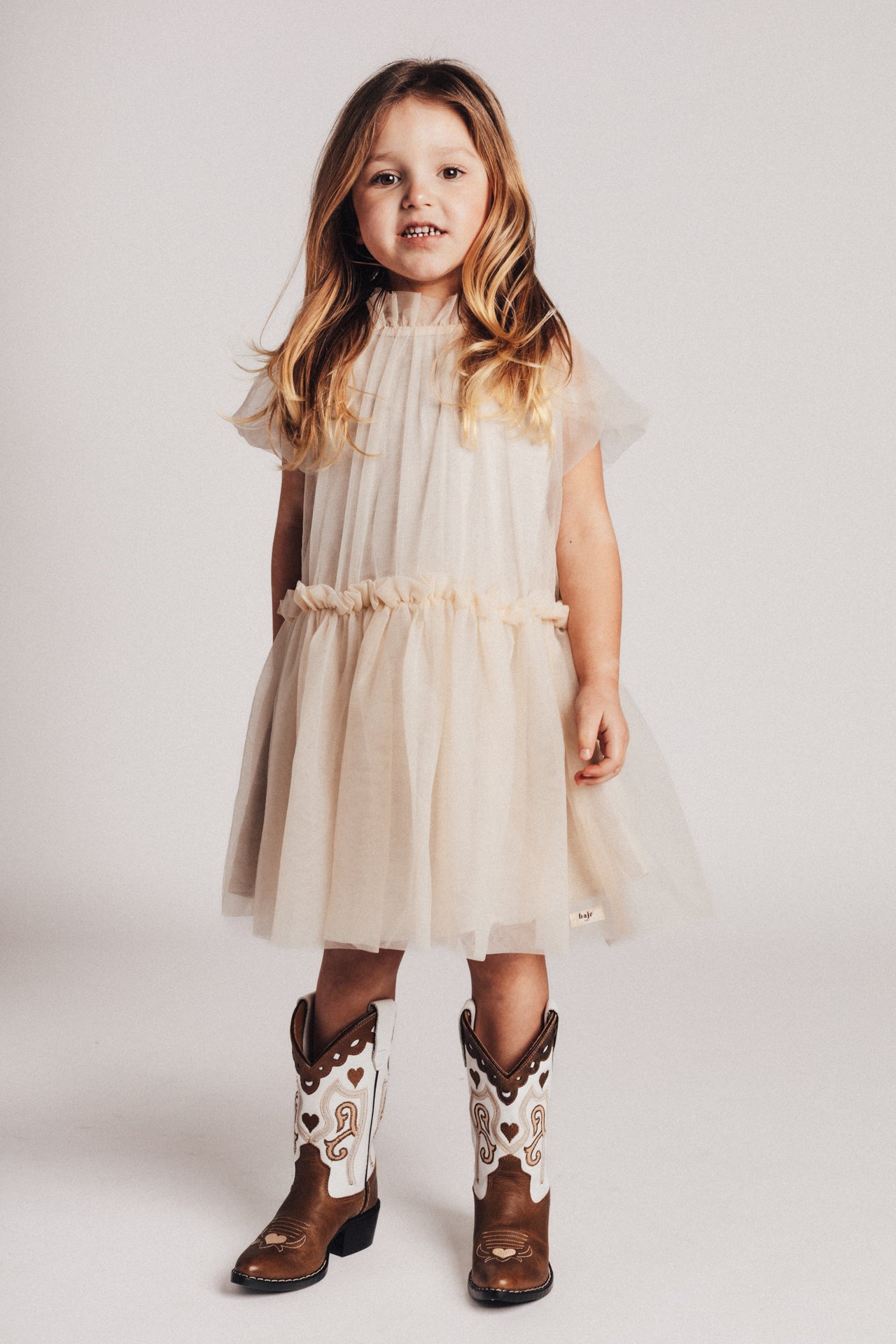 Baje Studio - dress Melle - beige