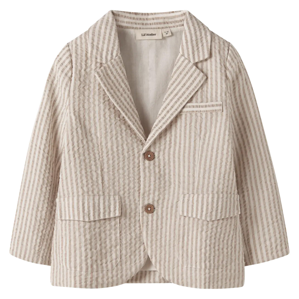 Lil'Atelier - seersucker blazer Fausto - stripe