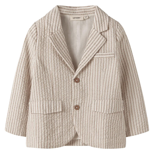 Lil'Atelier - seersucker blazer Fausto - stripe