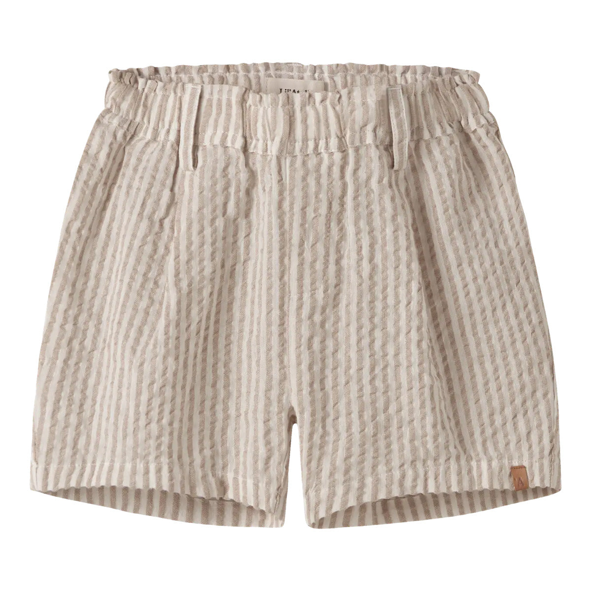 Lil'Atelier - seersucker shorts Fausto - stripe