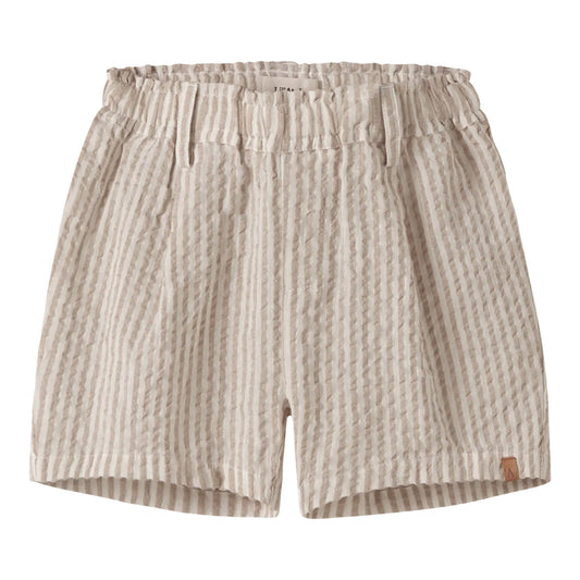 Lil'Atelier - seersucker shorts Fausto - stripe