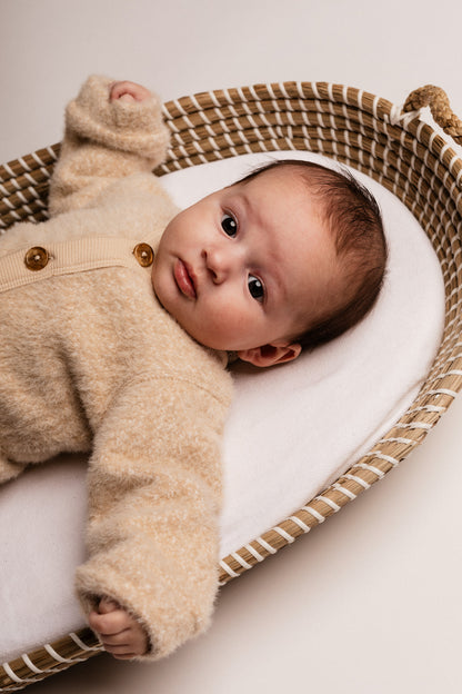 COMING SOON' Baje Studio - wool cardigan Fechy - sand desert