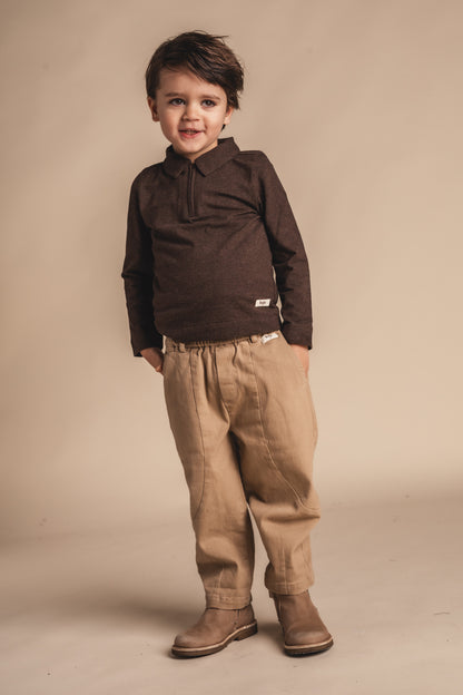 Baje Studio - pants Maeze - taupe