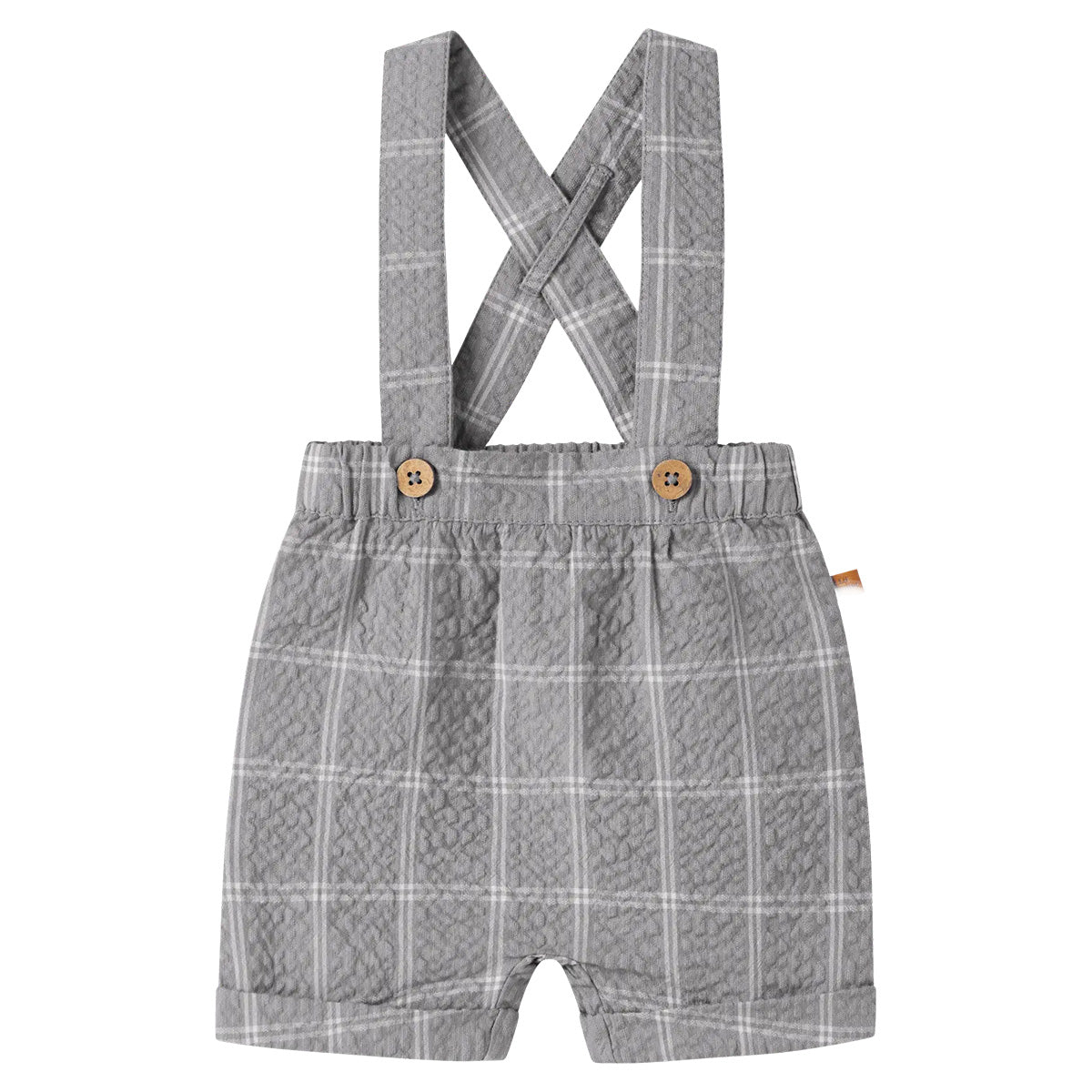 Lil'Atelier - shorts Filipe square - ultimate grey