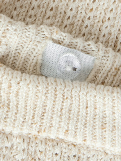 Lil'Atelier - cable knit pants Galto - turtledove
