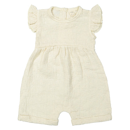 Riffle Amsterdam - woven embroidery suit Ginny - crème