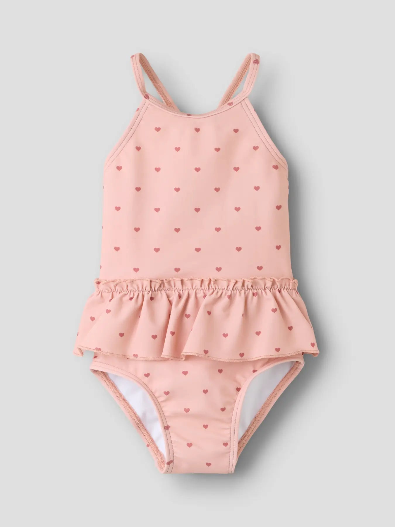 Lil'Atelier - swimsuit baby Helgina - misty rose hearts