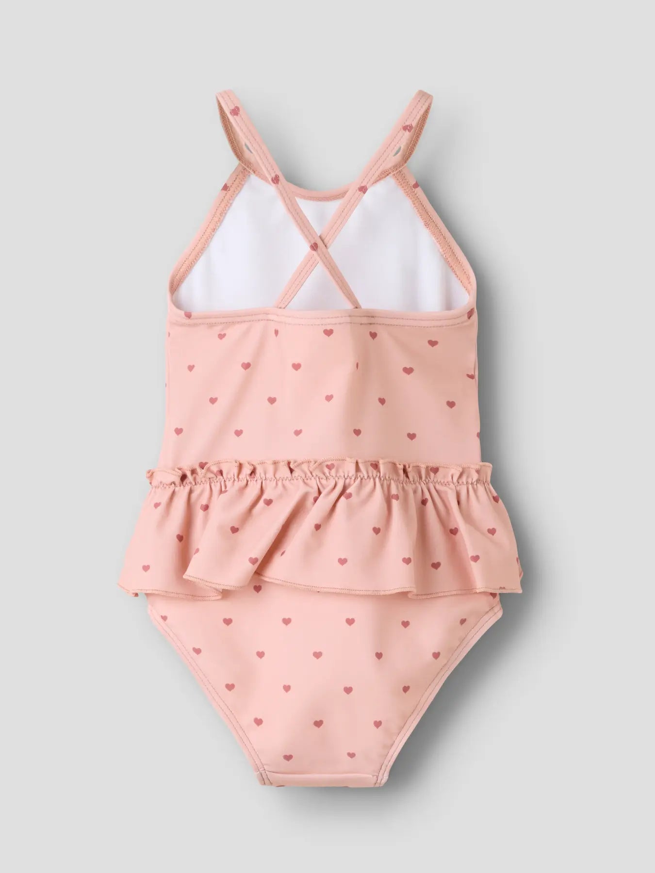 Lil'Atelier - swimsuit baby Helgina - misty rose hearts
