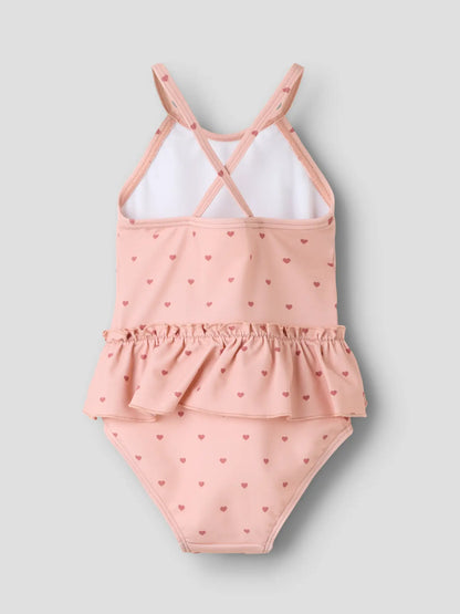 Lil'Atelier - swimsuit baby Helgina - misty rose hearts