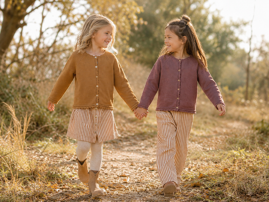 Hust & Claire - skirt Nanna - chipmunk stripe
