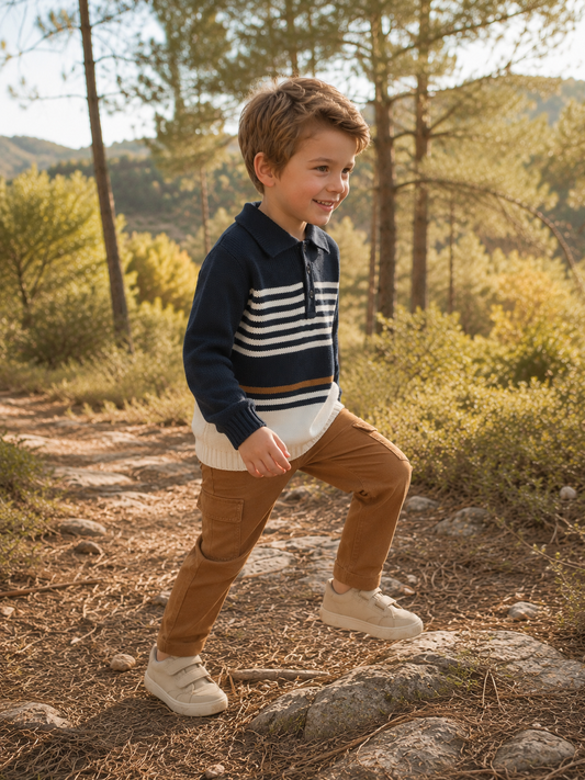 Hust & Claire - pullover Pelle - blues