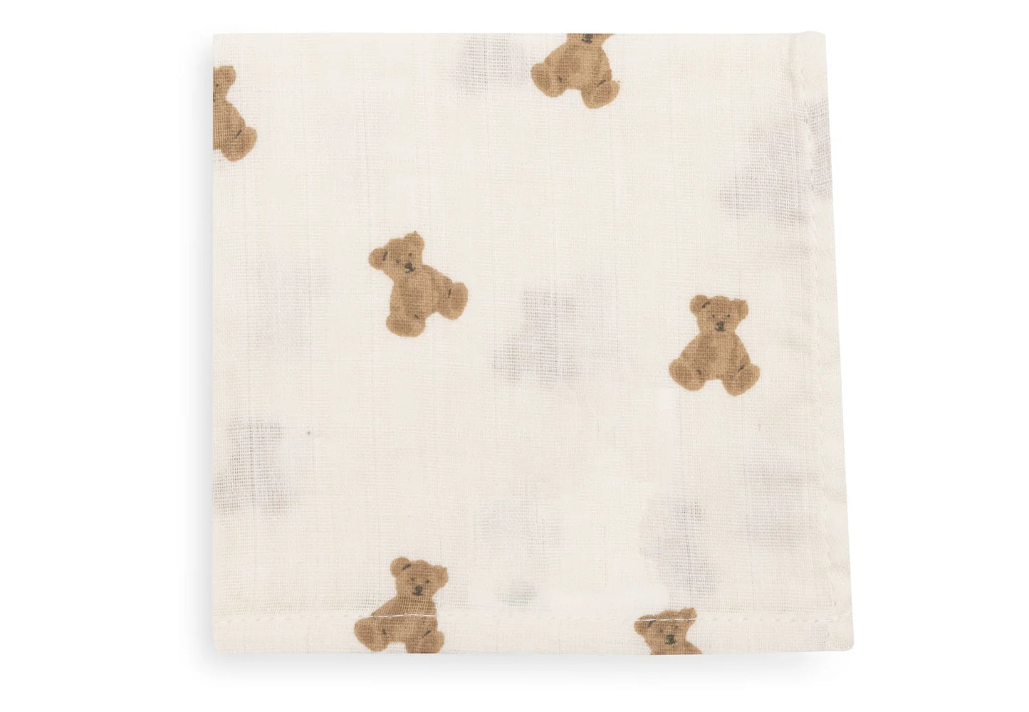 Jollein - hydrofiele monddoekjes Mini Teddy Bear - 3 stuks
