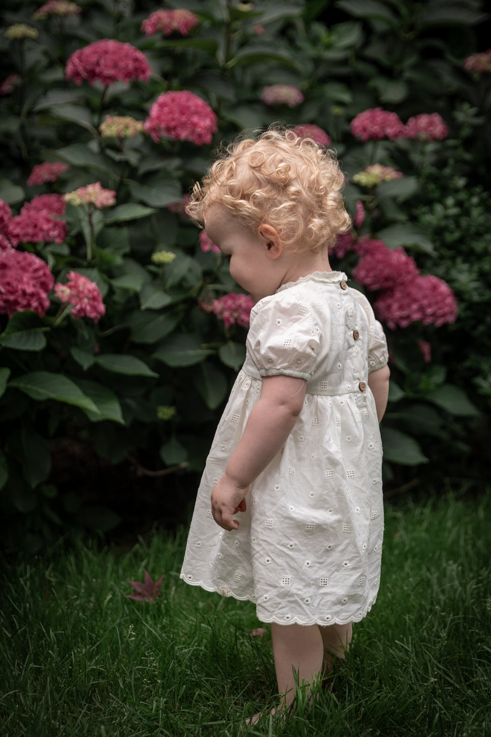 Lil'Atelier - body dress Flores - coconut milk