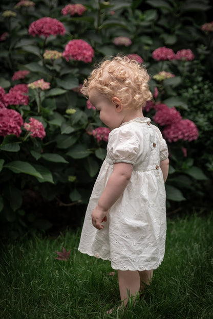 Lil'Atelier - body dress Flores - coconut milk