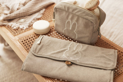 Verschoningsmat Miffy badstof ~ olive green