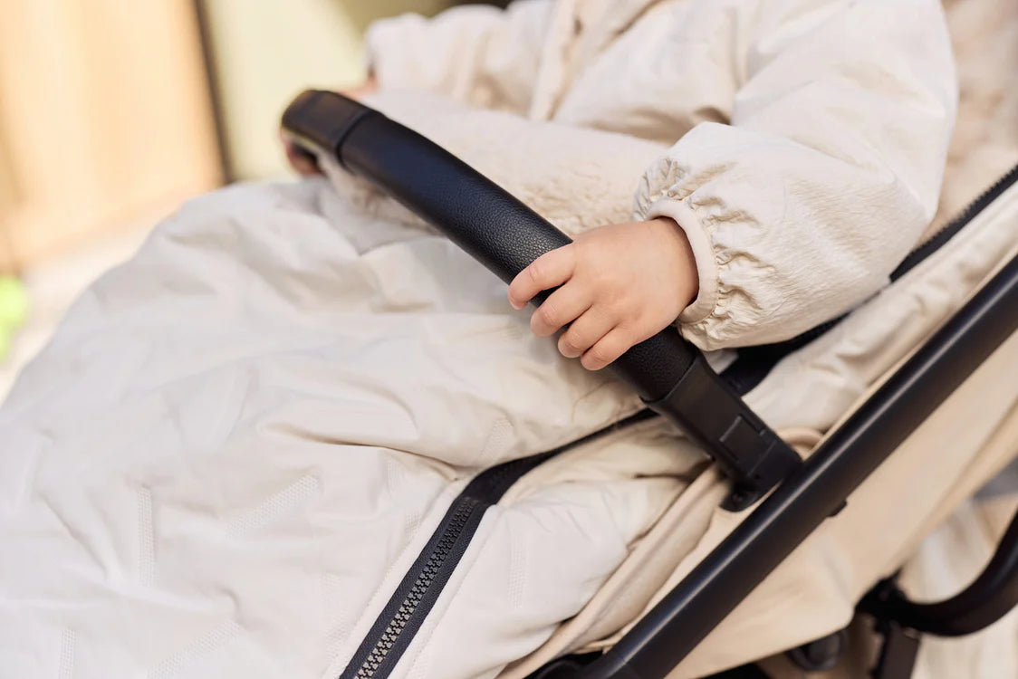 Jollein - voetenzak buggy/kinderwagen Embossed - sand
