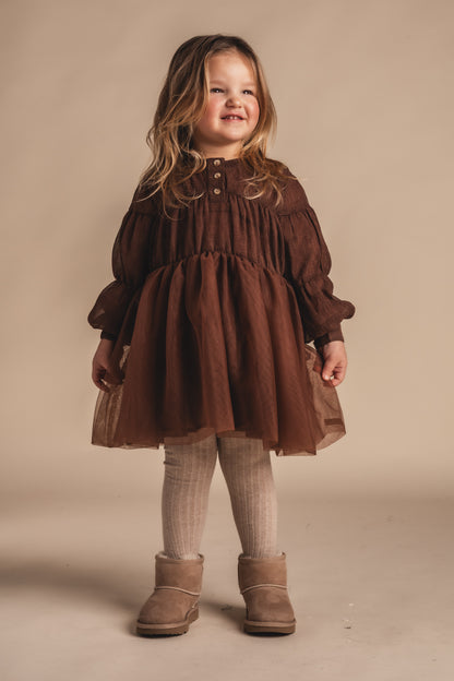 Baje Studio - dress Julia - copper brown