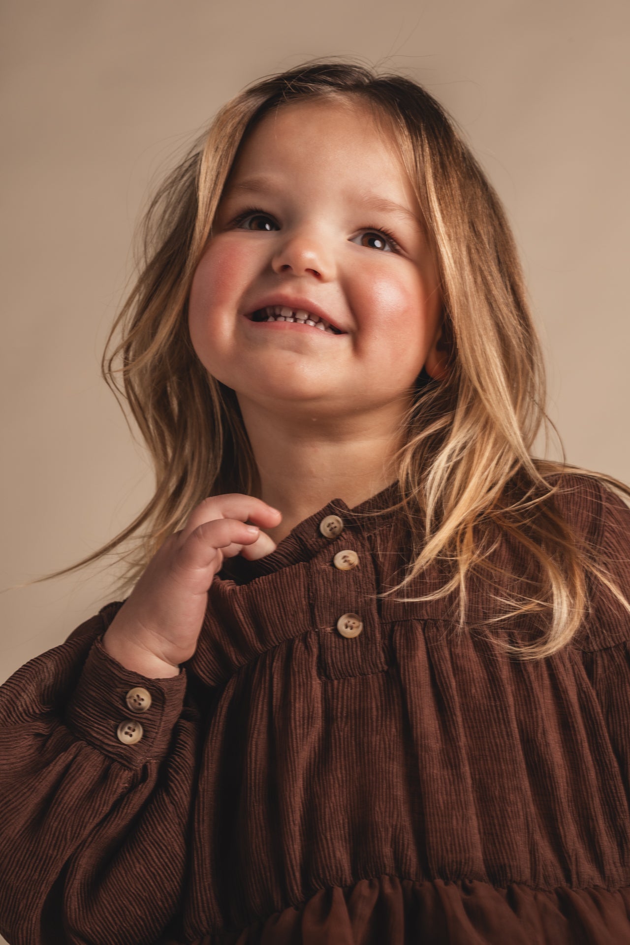 Baje Studio - dress Julia - copper brown