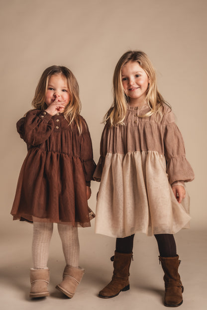 Baje Studio - dress Julia - copper brown