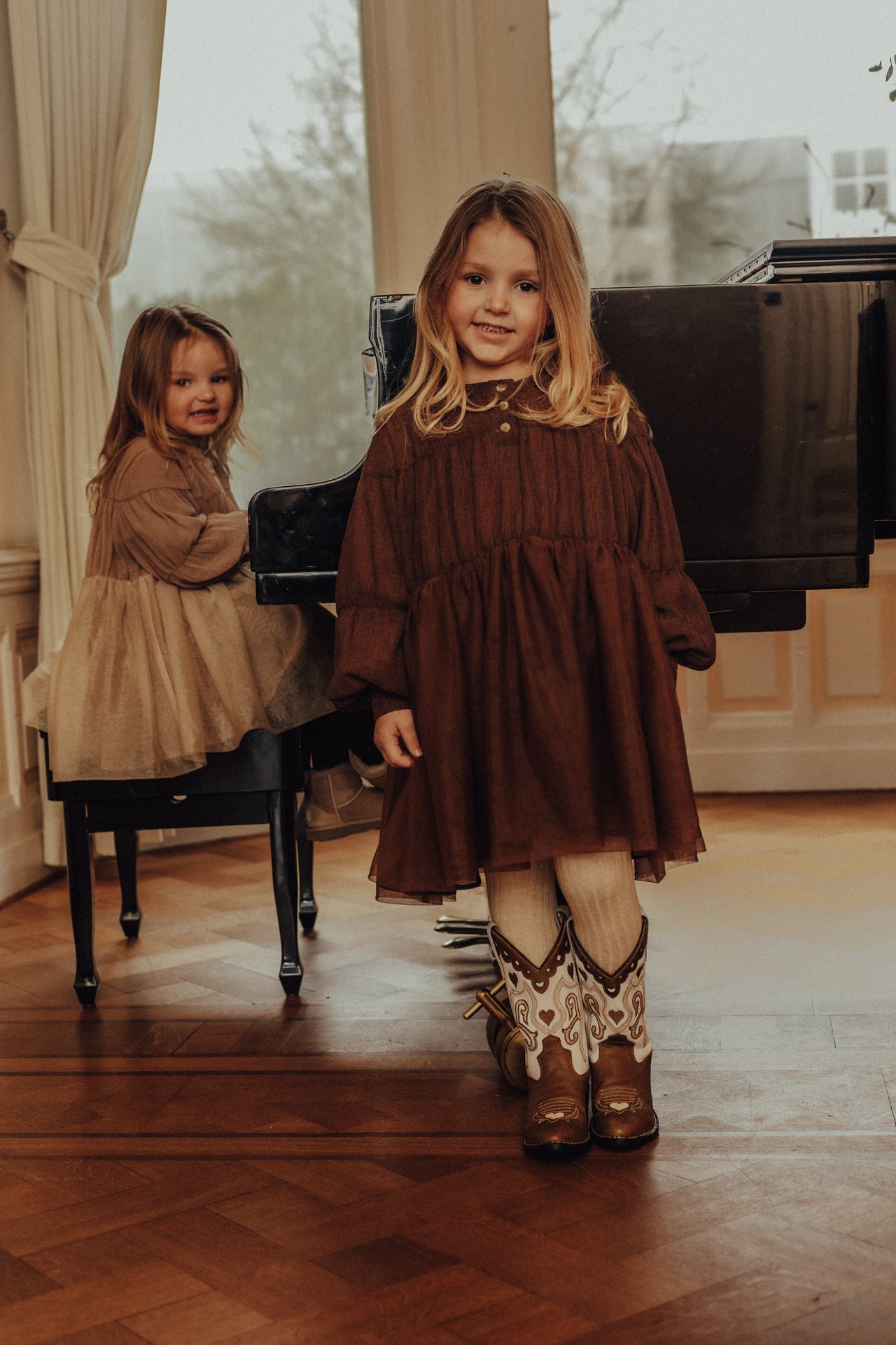 Baje Studio - dress Julia - copper brown
