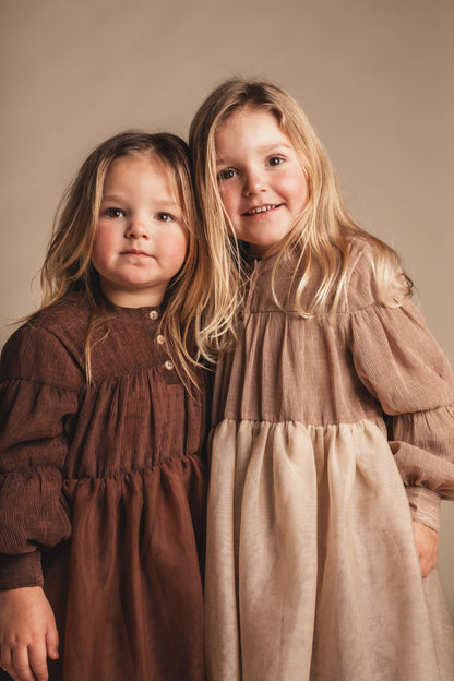 Baje Studio - dress Julia - copper brown