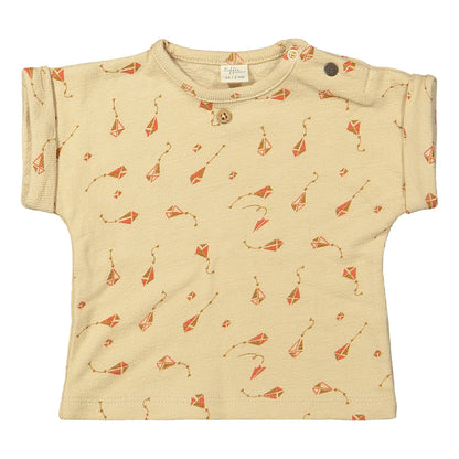 Riffle Amsterdam - T-shirt Juul kite - beige