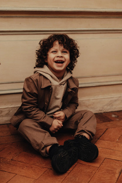 Baje Studio - cargo jacket Aubin - brown cacao