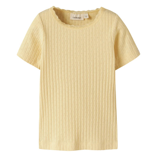 Lil'Atelier - top Haldis - sunlight yellow